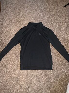 Nike Black Dri-FIT Athletic Quarter-Zip